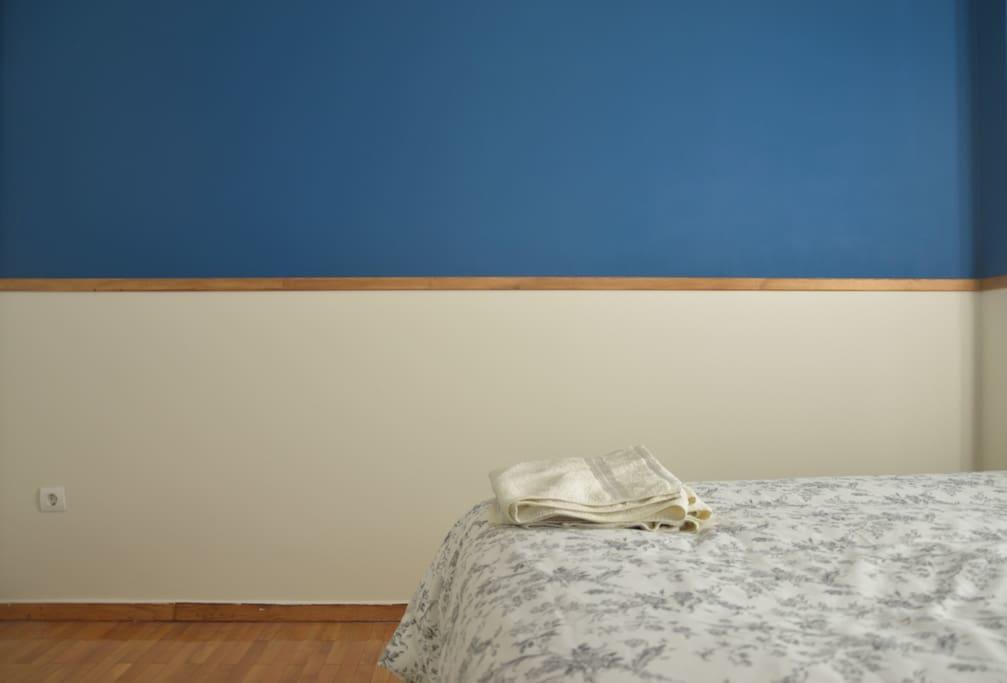 Blue & Red Apartment Athena Bagian luar foto